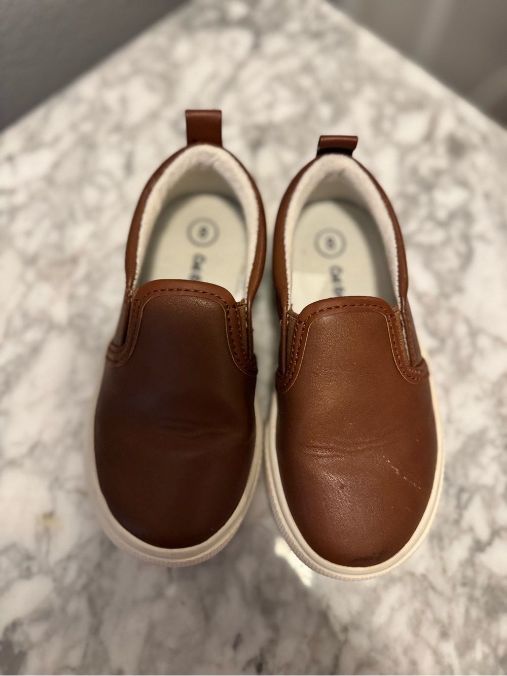 Cat & Jack Brown Slip-On Sneakers for Kids
